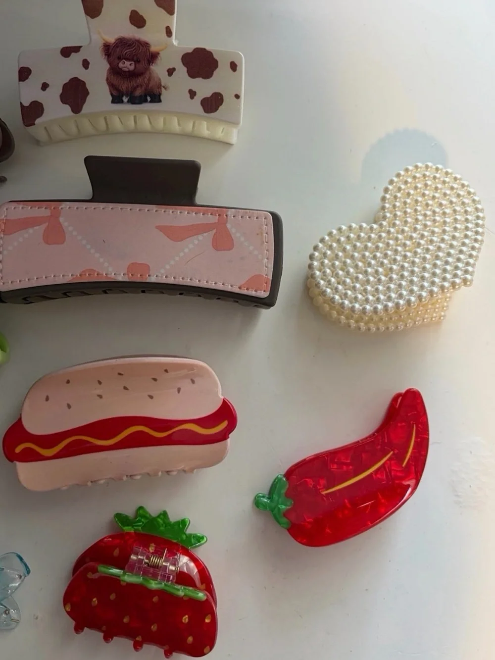 Cute Hair Claw Clips- Bundle of 11 Clips